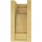 Ekena Millwork 5"W x 5"D x 10"H Wide Mediterranean Rough Cedar Woodgrain TimberThane Corbel, Primed Tan CORUR05X05X10MEDRCPR - alternate 5